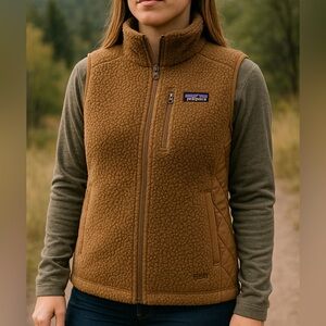 Women’s Patagonia Brown Fleece Vest